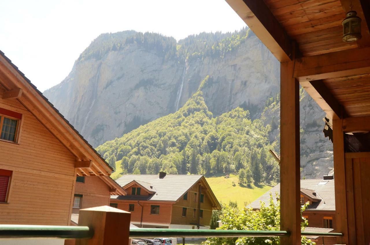 Luxury Family Apartment Lauterbrunnen Bagian luar foto